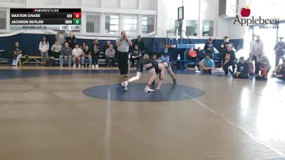 149 lbs Round Of 32 - Daxton Chase, Ohio State vs Jackson Butler, Unrostered