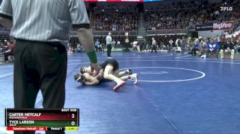 1A-150 lbs Champ. Round 1 - Carter Metcalf, Pleasantville vs Tyce Larson, Jesup