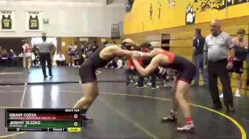 165 lbs 5th Place Match - Jeremy Olszko, NORDONIA, OH vs Grant Cozza, Brecksville-Broadview Heights, OH