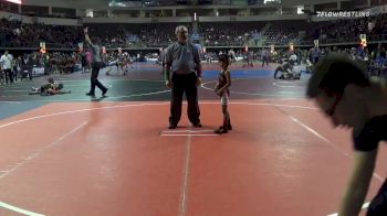 43 lbs Round Of 16 - Reynaldo Gallegos, NM Gold vs Moses Macias Chavez, New Mexico Bad Boyz