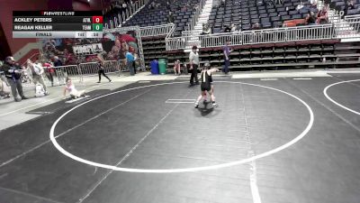 66 lbs Final - Ackley Peters, Athlos Wrestling vs Reagan Keller, Team Champs (MT)