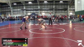 184 lbs Prelim - Casey Allen, Springfield College vs Scotti DuPont, New York University