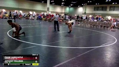 160 lbs Round 4 (6 Team) - Anthony Mullings, CLAW vs Frank Hardcastle, Montana Silver