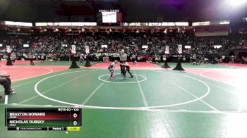 120 lbs Champ. Round 1 - Nicholas Dubsky, ASHA vs Braxton Howard, OHW1
