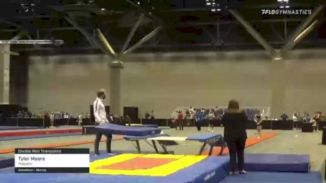 Tyler Moore - Double Mini Trampoline, Wasatch - 2021 USA Gymnastics Championships
