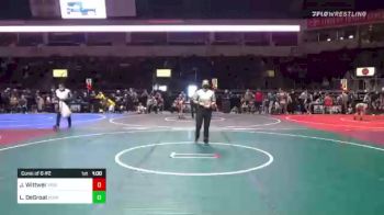 61 lbs Consi Of 8 #2 - Luke DeGroat, Dominate vs Justin Wittwer, Pride WC