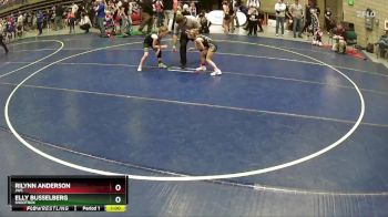 62 lbs Cons. Semi - Rilynn Anderson, JWC vs Elly Busselberg, Shootbox