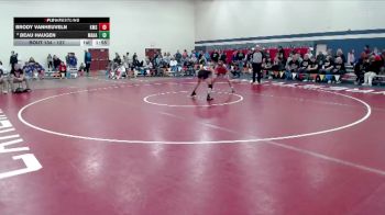 127 lbs Champ. Round 2 - Brody Vanheuveln, Kerkhoven-Murdock-Sunburg vs Beau Haugen, MAHACA