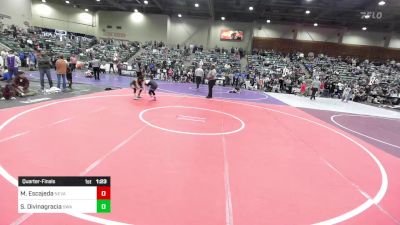 94 lbs Quarterfinal - Maliah Escajeda, Nevada Elite vs Steele Divinagracia, Swamp Monsters WC