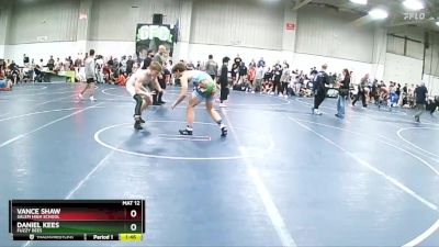 167 lbs Cons. Round 4 - Daniel Kees, Fuzzy Bees vs Vance Shaw, Salem High School