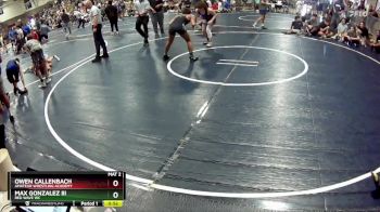 143 lbs Cons. Round 3 - Max Gonzalez Iii, RED WAVE WC vs Owen Callenbach, Amateur Wrestling Academy