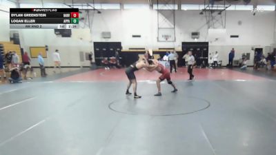 197Blue lbs Rr Rnd 2 - Dylan Greenstein, Harvard vs Logan Eller, Appalachian State