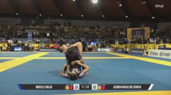 Mireille Milad vs Jasmin Madalene Bowen 2026 IBJJF European NoGi