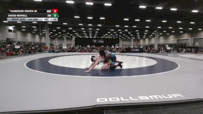 144 lbs Champ. Rd Of 64 - Kameron Green Jr., MWC Wrestling Academy vs David Newell, Elevate Wrestling Club