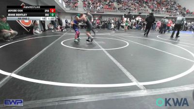 130 lbs Rr Rnd 2 - Jaycee Cox, Sperry Wrestling Club vs Jesse Bentley, Brushy Wrestling Club