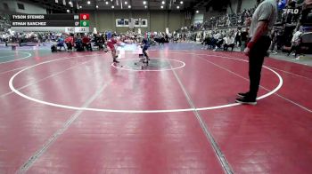 190F Quarterfinal - Ethan Sanchez, College Park vs Tyson Steiner, Hinton