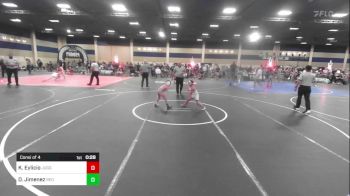 52 lbs Consi Of 4 - Krew Eylicio, Juggernaut WC vs Derek Jimenez, Red Wave WC