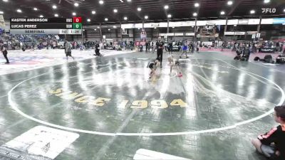 55 lbs Semifinal - Kasten Anderson, Kimball Wrestling Club vs Lucas Perez, Bear Cave Wrestling
