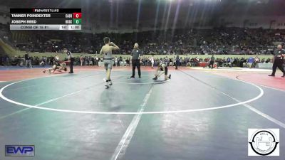 92 lbs Consi Of 16 #1 - Tanner Poindexter, Cashion vs Joseph Reed, Husky Wrestling Club