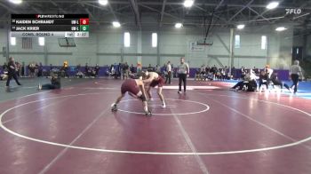 141 lbs Cons. Round 4 - Jack Krier, Wisconsin-La Crosse vs Kaiden Schrandt, Wisconsin-La Crosse
