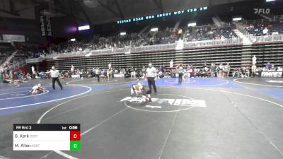 73 lbs Rr Rnd 3 - Brixton Kerk, Scottsbluff WC vs Mason Allen, Northside Wrestling