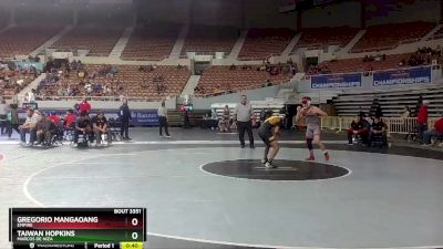 D3-126 lbs Cons. Round 1 - Gregorio Mangaoang, Empire vs Taiwan Hopkins, Marcos De Niza