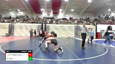 150 lbs Cons. Round 1 - Jesus Pablo-Valderrama, Southport Wrestling Club vs Simon Kuhn, Hamilton Heights