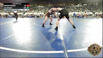155 lbs Consi Of 16 #1 - Bryson Rhodes, SEK Elite vs Eli Boggan, Team Tulsa Wrestling Club