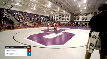 190 lbs Semifinal - Tyler Palumbo, Triumph Trained vs Jaden Simpson, Camden Catholic