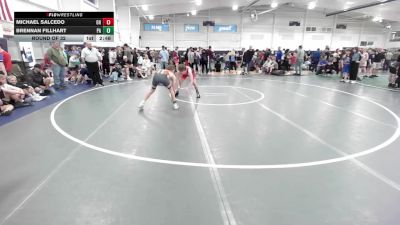 C-126 lbs Round Of 32 - Michael Salcedo, OH vs Brennan Fillhart, PA