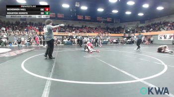 105 lbs Final - McKennen Hall, CacheWrestlingClub vs Houston Horste, Shelton Wrestling Academy