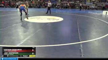 113 lbs Quarterfinal - Joey Enzminger, Bismarck Legacy vs Stetson Gisselbeck, West Fargo Sheyenne