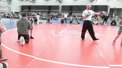 62 lbs Rr Rnd 3 - Charls Casteel, Rabbit Wrestling Club - K3 vs Max Drabkoski, Upper Township - K3