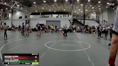 190 lbs Round 7 (8 Team) - Evan Gillespie, Pocono Regional WC vs Hayden Myers, Cavalier WC