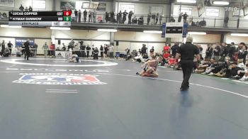 118 lbs 5th Place - Lucas Copper, Central Catholic vs Kymah Gummow, Indian River