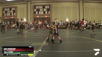 53 lbs Round 3 - Milo Ksebe, McDonald Wrestling Academy vs Ash Henecker, Red Nose Wrestling