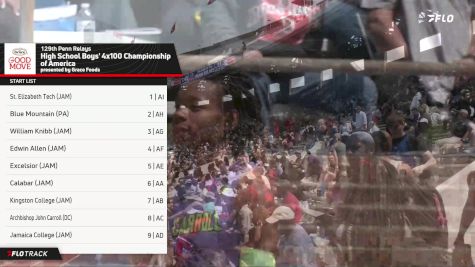 High School Boys' 4x100m Relay Championship Of America, Finals 1