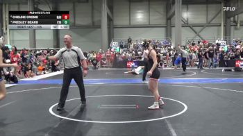 105 lbs Quarterfinal - Presley Beard, Kansas Young Guns vs Chelsie Crome, Marysville
