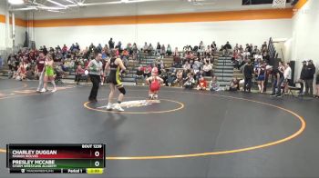 J-4 lbs Cons. Semi - Presley McCabe, Storm Wrestling Academy vs Charley Duggan, Marion Wolves