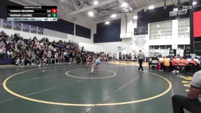 138 lbs Semifinal - Joshua Requena, Camarillo vs Nathan Cauwel, Chino