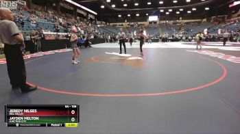 6A - 106 lbs Champ. Round 1 - Jeredy Nilges, Mill Valley vs Jayden Melton, Junction City