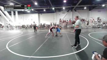 120 lbs Rr Rnd 2 - Juan Marcos Cabrera, NM Gold vs Ike Almaraz, Shootbox WC