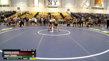 170 lbs Cons. Round 2 - Grady Dennin, Clever Combat Wrestling Club vs Maddox Hudson, Gowanda Wrestling Club