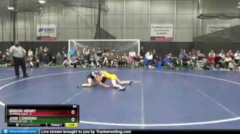 90 lbs Round 4 (6 Team) - Jose Cordero, Tennessee Red vs Brekin Henry, Wyoming Gold