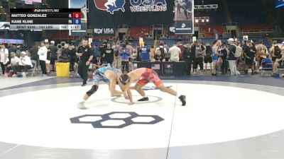 144 lbs Cons. Rd Of 32 - Matteo Gonzalez, Florida vs Kane Kline, Pennsylvania