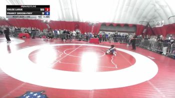 140 lbs Round 3 - Chloe LaRue, Team Nazar Training Center vs Franky Groom-Frey, Excel Wrestling