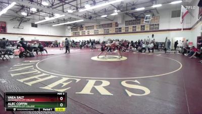 197 lbs Cons. Round 3 - Alec Coffin, Sacramento City College vs Vaea Salt, Sacramento City College