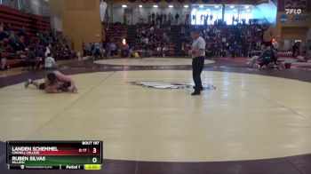 285 lbs Cons. Semi - Ruben Silvas, Millikin vs Landen Schemmel, Cornell College