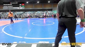 110 lbs 3rd Place - Talon Weaver, Unaffiliated vs Hawke Garrett, Maverick Elite Wrestling