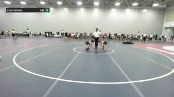 65 lbs Rr Rnd 3 - Christian Garces, CTWHALE Beluga - EL vs Kyle Savage, Top Flight Wrestling Academy - EL